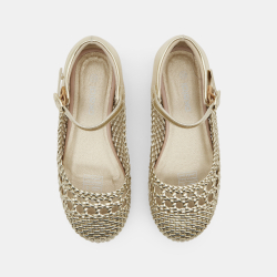 حذاء باليرينا بحزام بألوان...